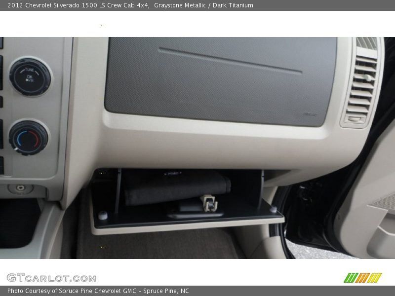 Graystone Metallic / Dark Titanium 2012 Chevrolet Silverado 1500 LS Crew Cab 4x4