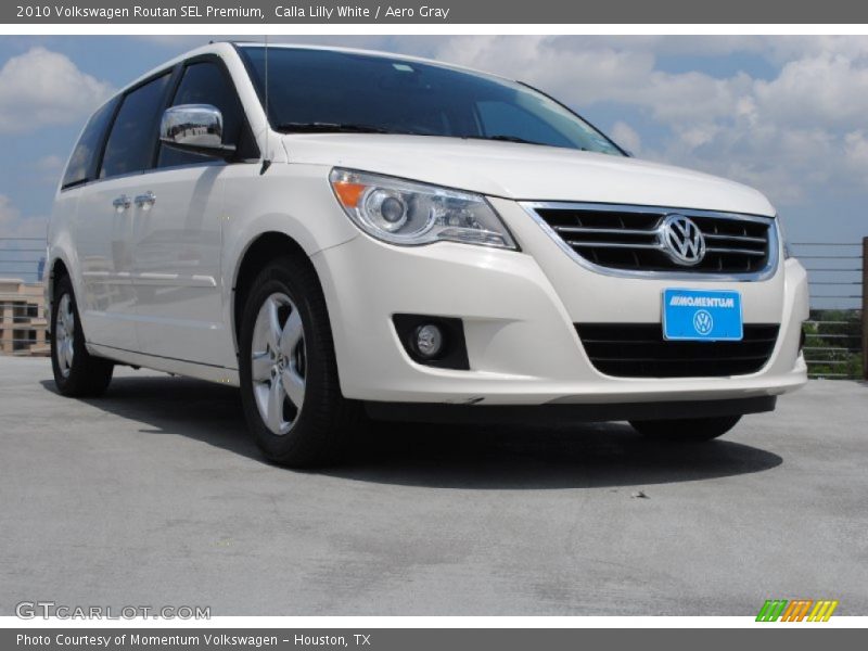 Calla Lilly White / Aero Gray 2010 Volkswagen Routan SEL Premium