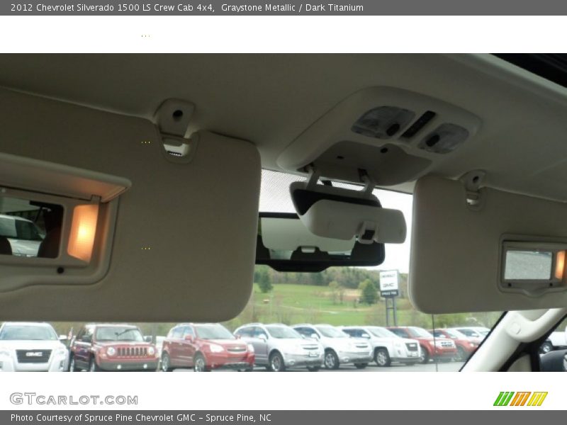 Graystone Metallic / Dark Titanium 2012 Chevrolet Silverado 1500 LS Crew Cab 4x4