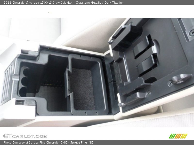 Graystone Metallic / Dark Titanium 2012 Chevrolet Silverado 1500 LS Crew Cab 4x4