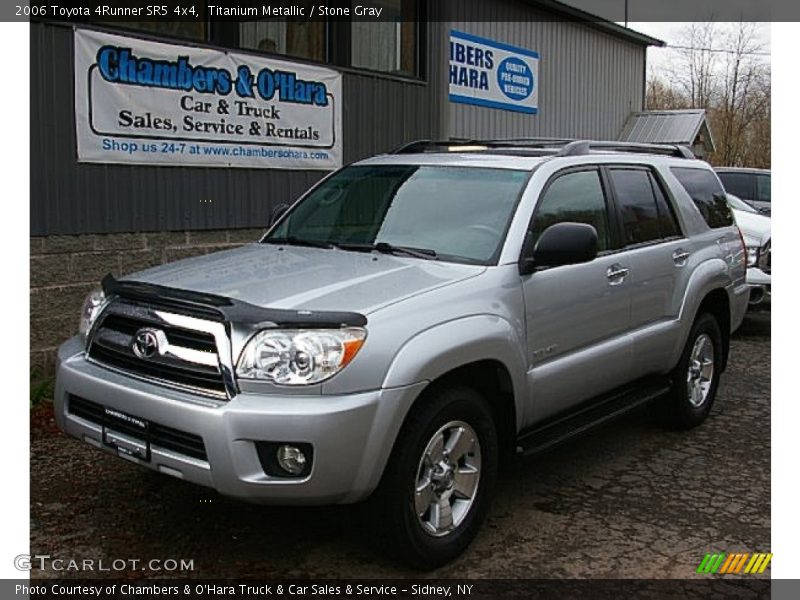 Titanium Metallic / Stone Gray 2006 Toyota 4Runner SR5 4x4