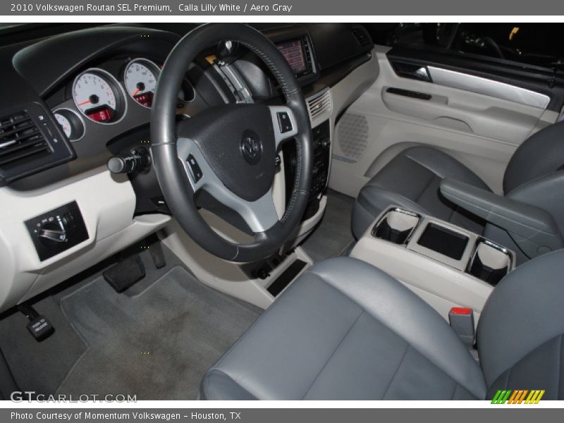 Calla Lilly White / Aero Gray 2010 Volkswagen Routan SEL Premium