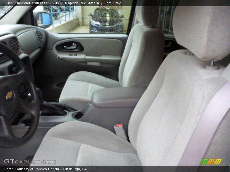 Majestic Red Metallic / Light Gray 2005 Chevrolet TrailBlazer LS 4x4