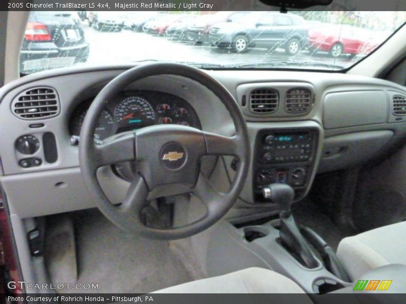 Majestic Red Metallic / Light Gray 2005 Chevrolet TrailBlazer LS 4x4