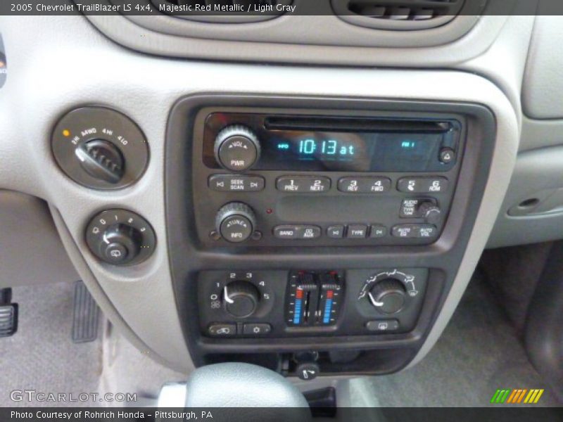 Majestic Red Metallic / Light Gray 2005 Chevrolet TrailBlazer LS 4x4