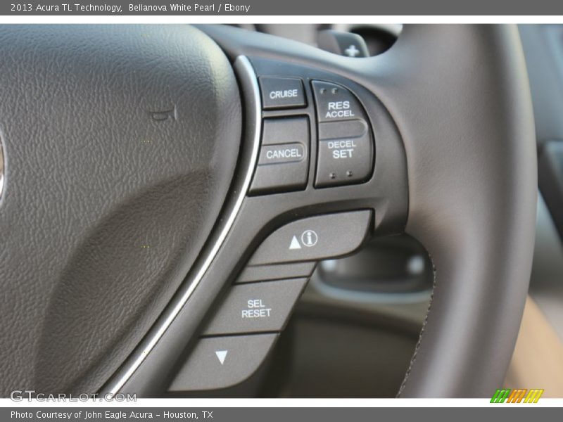 Bellanova White Pearl / Ebony 2013 Acura TL Technology