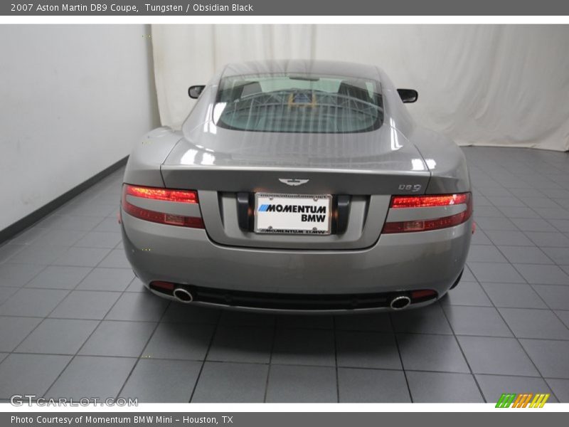 Tungsten / Obsidian Black 2007 Aston Martin DB9 Coupe