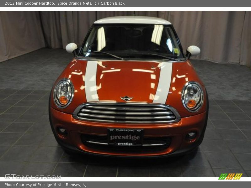 Spice Orange Metallic / Carbon Black 2013 Mini Cooper Hardtop