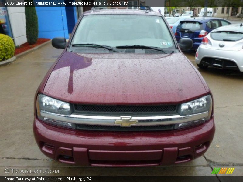 Majestic Red Metallic / Light Gray 2005 Chevrolet TrailBlazer LS 4x4
