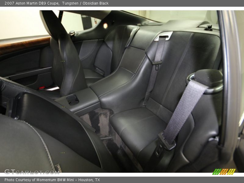Rear Seat of 2007 DB9 Coupe