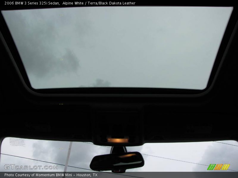Alpine White / Terra/Black Dakota Leather 2006 BMW 3 Series 325i Sedan
