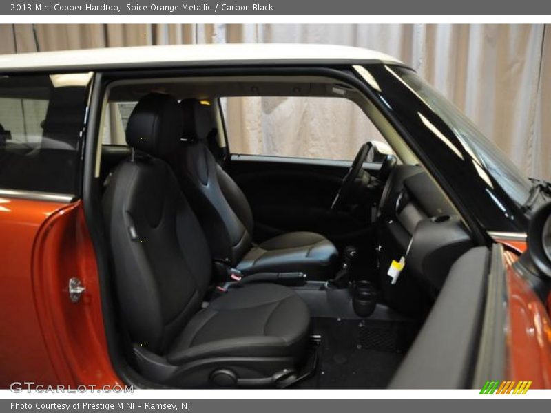 Spice Orange Metallic / Carbon Black 2013 Mini Cooper Hardtop
