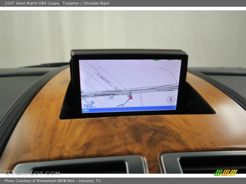 Navigation of 2007 DB9 Coupe