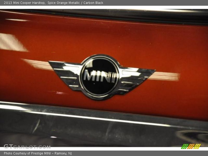 Spice Orange Metallic / Carbon Black 2013 Mini Cooper Hardtop