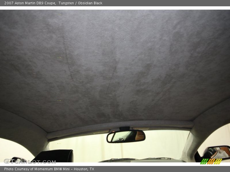 Tungsten / Obsidian Black 2007 Aston Martin DB9 Coupe
