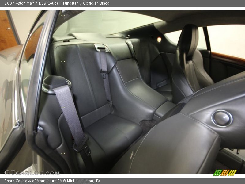 Rear Seat of 2007 DB9 Coupe