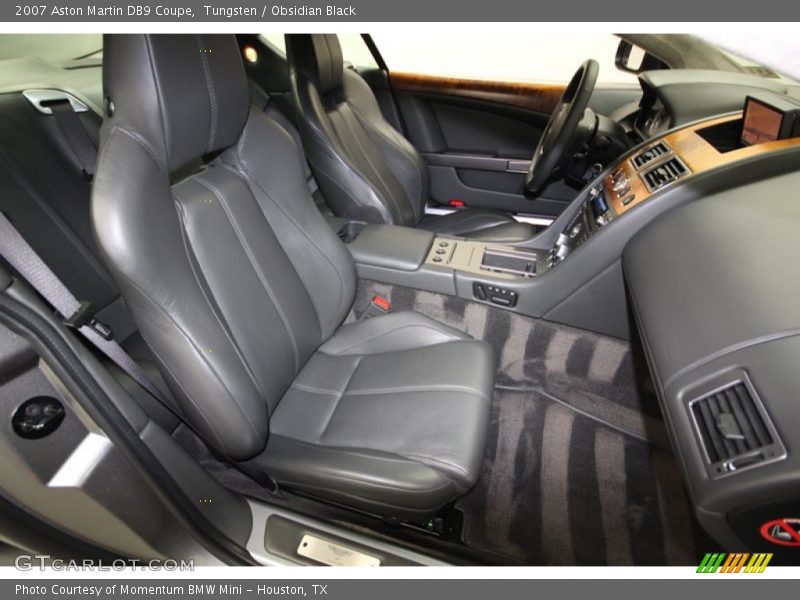  2007 DB9 Coupe Obsidian Black Interior