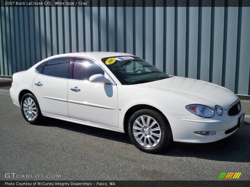 White Opal / Gray 2007 Buick LaCrosse CXS
