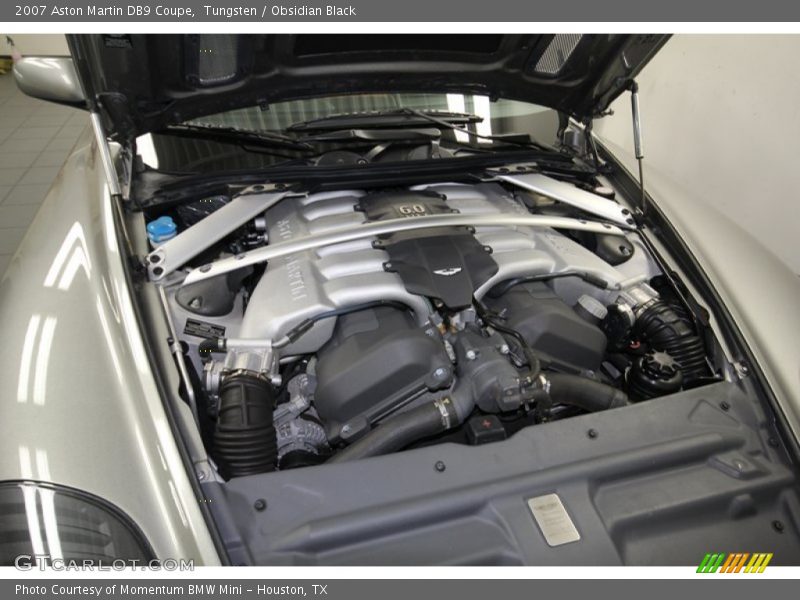  2007 DB9 Coupe Engine - 6.0 Liter DOHC 48 Valve V12