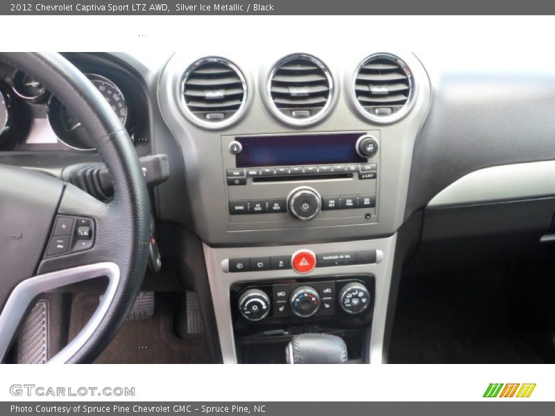 Silver Ice Metallic / Black 2012 Chevrolet Captiva Sport LTZ AWD