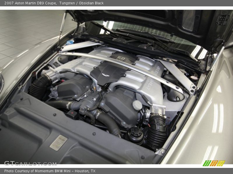  2007 DB9 Coupe Engine - 6.0 Liter DOHC 48 Valve V12