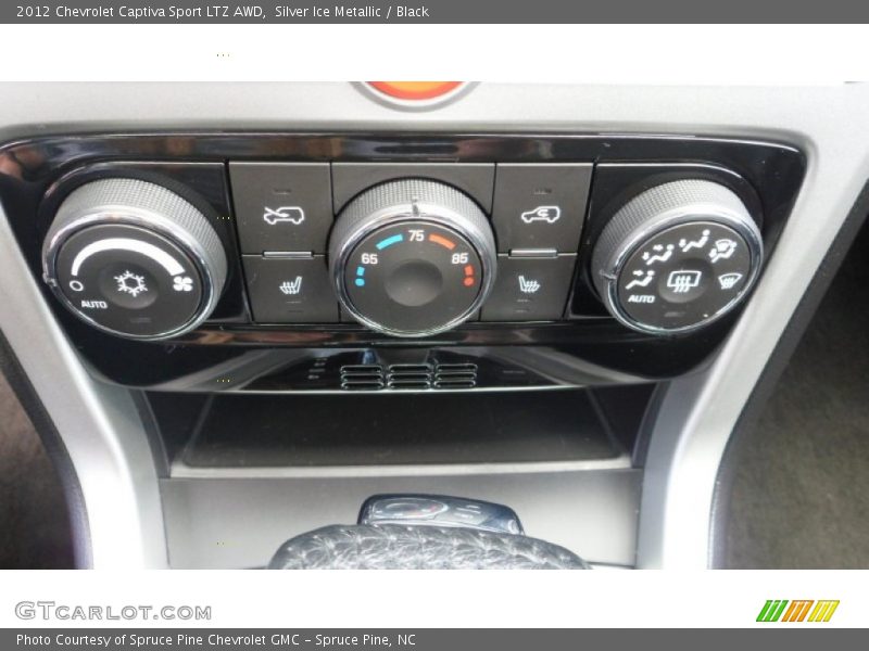 Silver Ice Metallic / Black 2012 Chevrolet Captiva Sport LTZ AWD