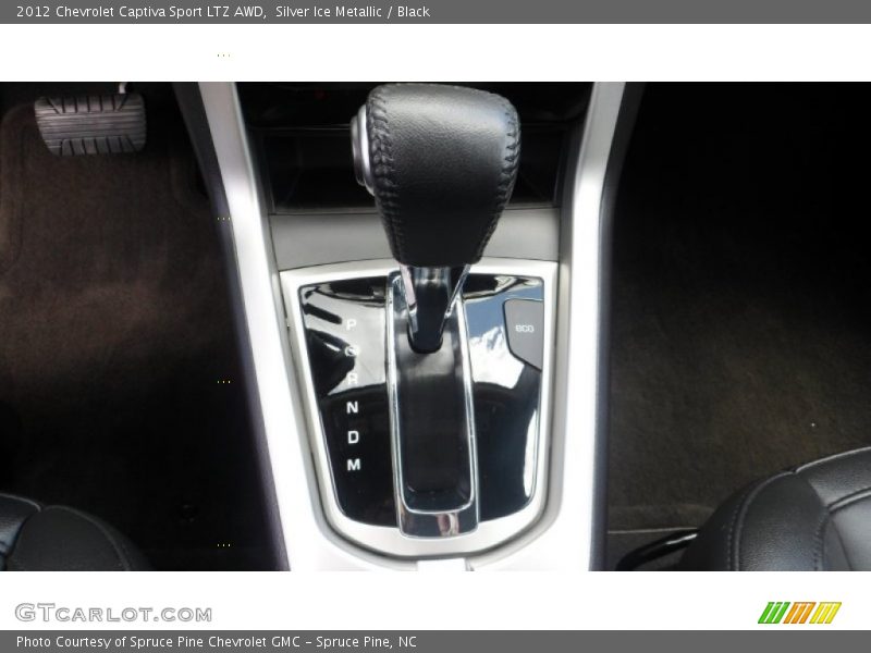 Silver Ice Metallic / Black 2012 Chevrolet Captiva Sport LTZ AWD