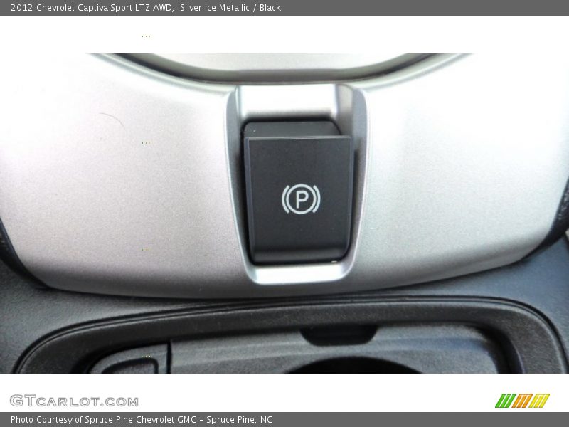 Silver Ice Metallic / Black 2012 Chevrolet Captiva Sport LTZ AWD