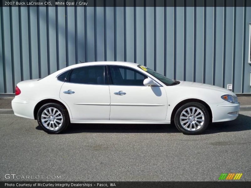 White Opal / Gray 2007 Buick LaCrosse CXS