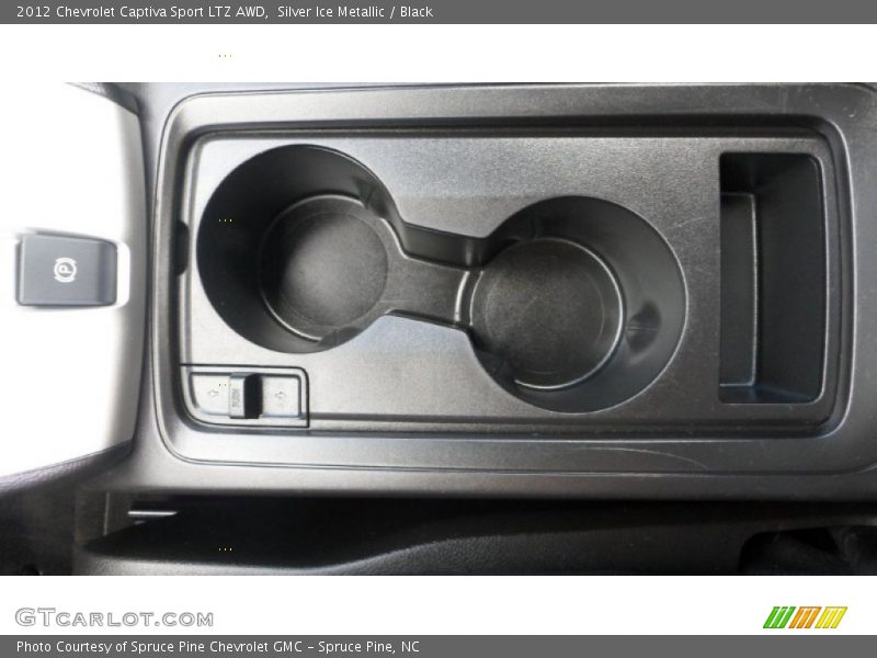 Silver Ice Metallic / Black 2012 Chevrolet Captiva Sport LTZ AWD