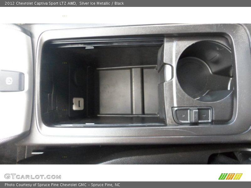 Silver Ice Metallic / Black 2012 Chevrolet Captiva Sport LTZ AWD
