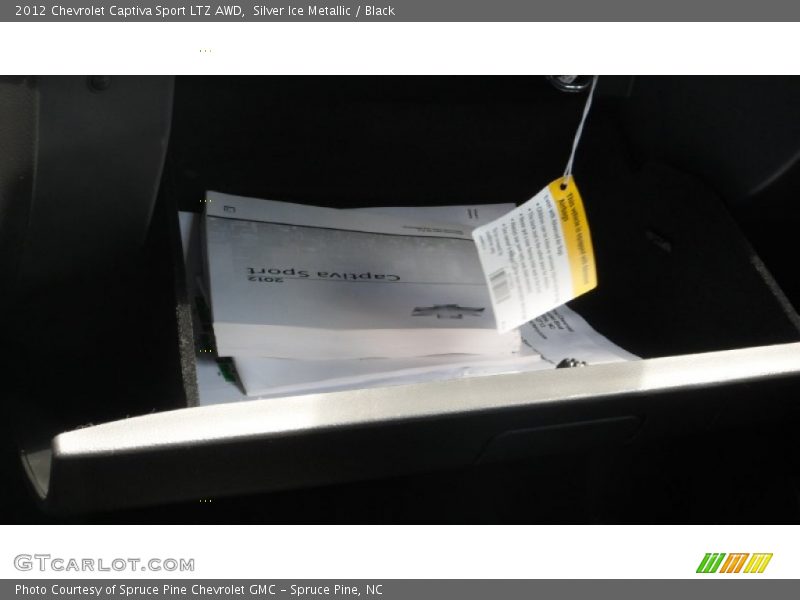 Silver Ice Metallic / Black 2012 Chevrolet Captiva Sport LTZ AWD