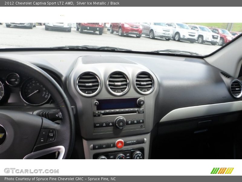 Silver Ice Metallic / Black 2012 Chevrolet Captiva Sport LTZ AWD