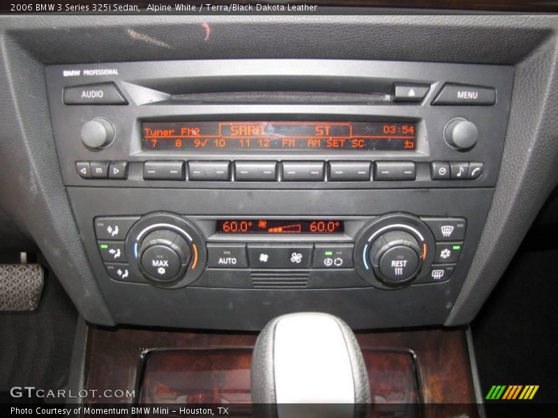 Alpine White / Terra/Black Dakota Leather 2006 BMW 3 Series 325i Sedan