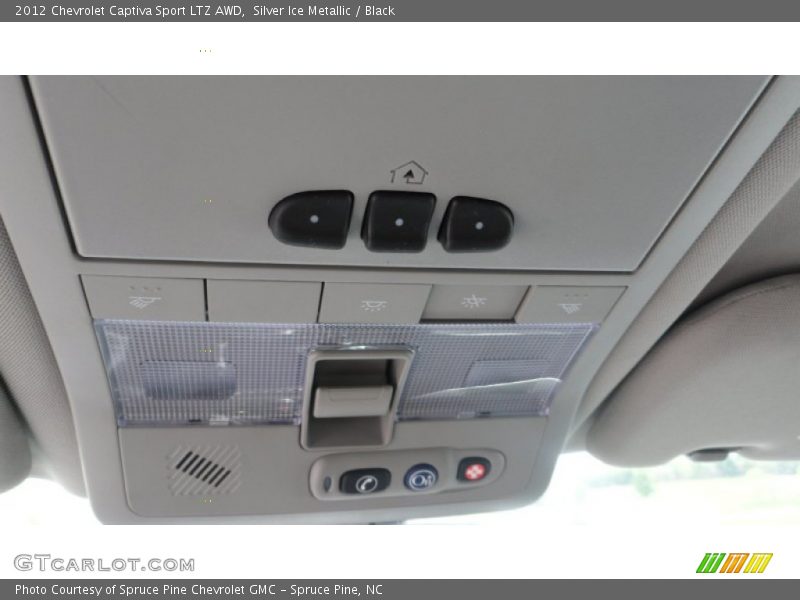Silver Ice Metallic / Black 2012 Chevrolet Captiva Sport LTZ AWD