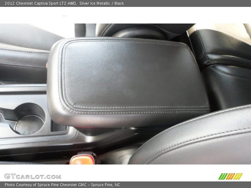 Silver Ice Metallic / Black 2012 Chevrolet Captiva Sport LTZ AWD