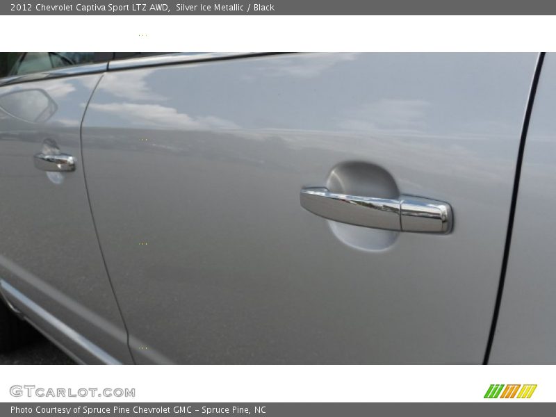 Silver Ice Metallic / Black 2012 Chevrolet Captiva Sport LTZ AWD