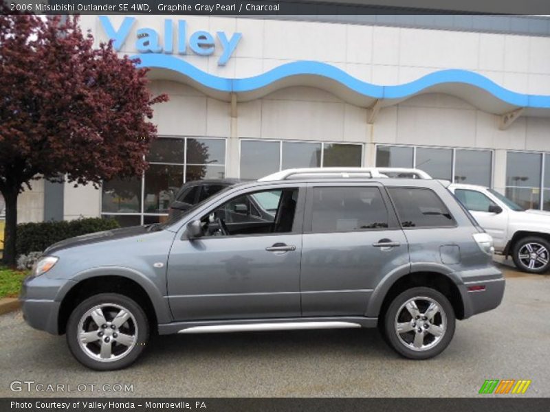 Graphite Gray Pearl / Charcoal 2006 Mitsubishi Outlander SE 4WD