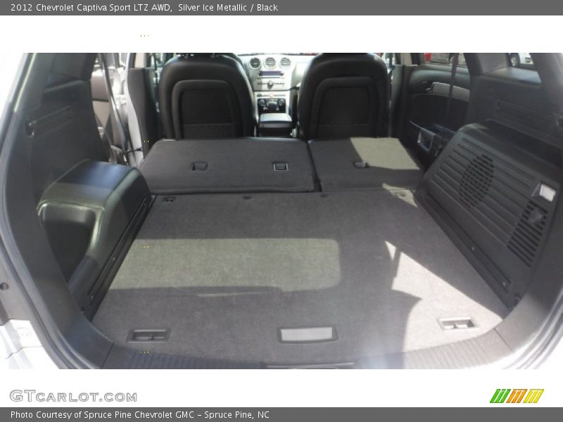 Silver Ice Metallic / Black 2012 Chevrolet Captiva Sport LTZ AWD