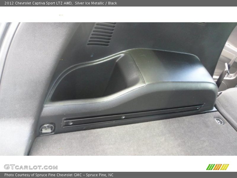Silver Ice Metallic / Black 2012 Chevrolet Captiva Sport LTZ AWD