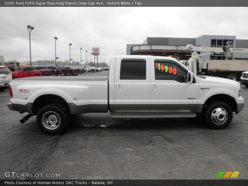 Oxford White / Tan 2005 Ford F350 Super Duty King Ranch Crew Cab 4x4