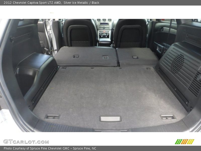 Silver Ice Metallic / Black 2012 Chevrolet Captiva Sport LTZ AWD