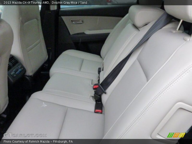 Dolphin Gray Mica / Sand 2013 Mazda CX-9 Touring AWD