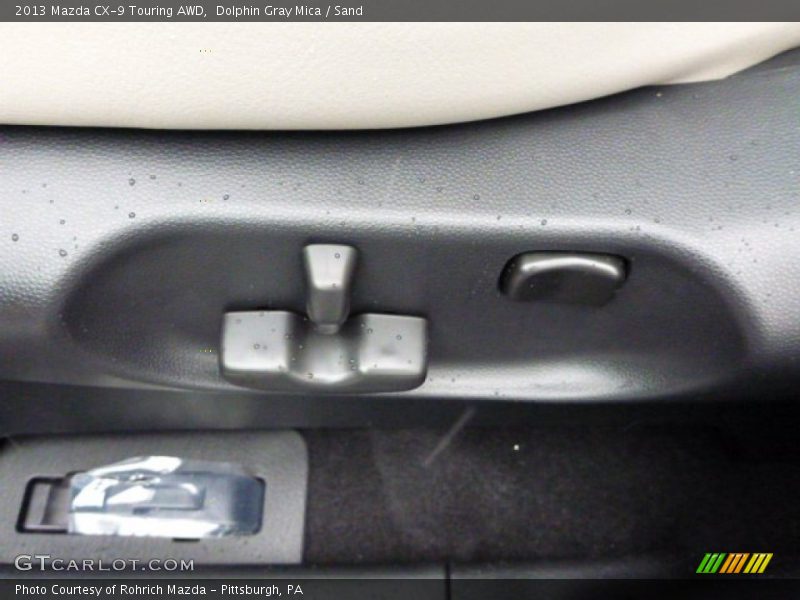 Dolphin Gray Mica / Sand 2013 Mazda CX-9 Touring AWD
