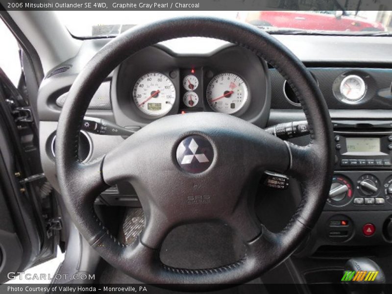 Graphite Gray Pearl / Charcoal 2006 Mitsubishi Outlander SE 4WD
