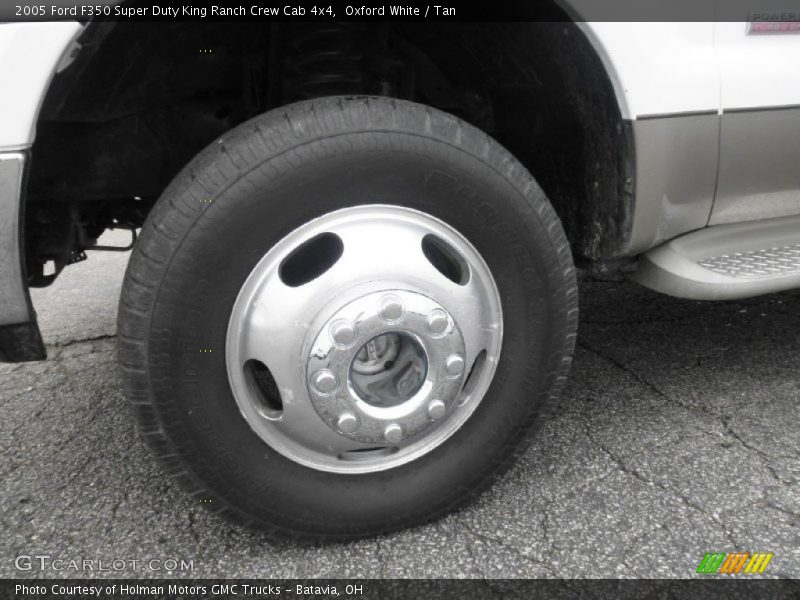 Oxford White / Tan 2005 Ford F350 Super Duty King Ranch Crew Cab 4x4