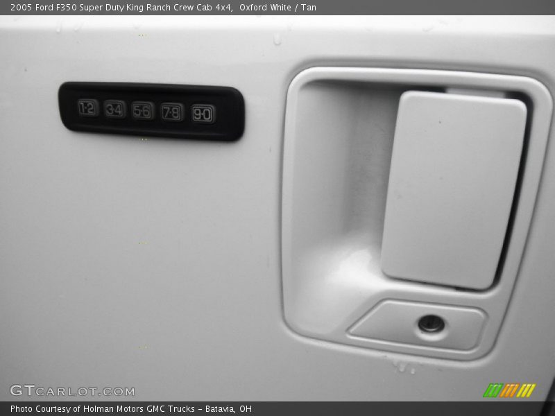Oxford White / Tan 2005 Ford F350 Super Duty King Ranch Crew Cab 4x4