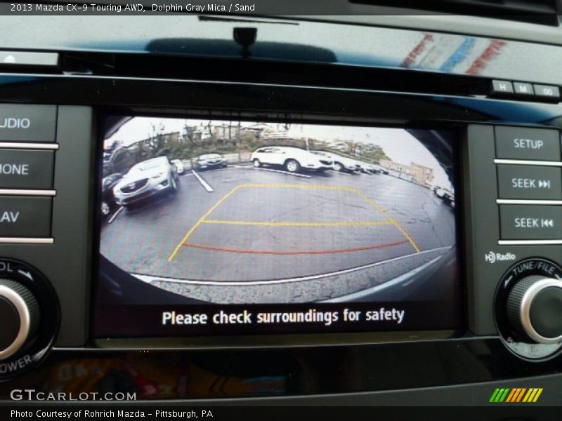 Dolphin Gray Mica / Sand 2013 Mazda CX-9 Touring AWD