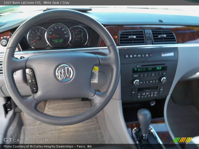 White Opal / Gray 2007 Buick LaCrosse CXS