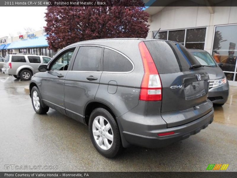 Polished Metal Metallic / Black 2011 Honda CR-V SE 4WD